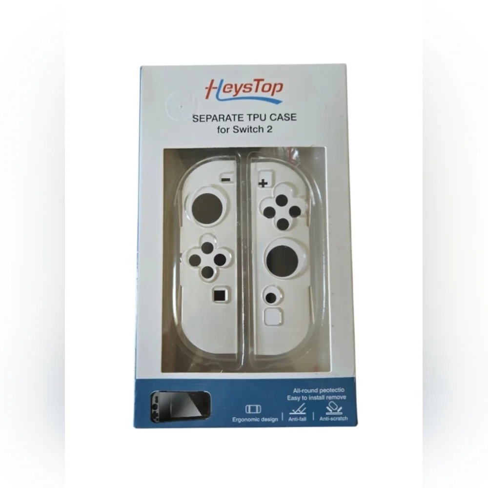 Clear TPU Protective Case for Switch 2 Joy-Con Controllers